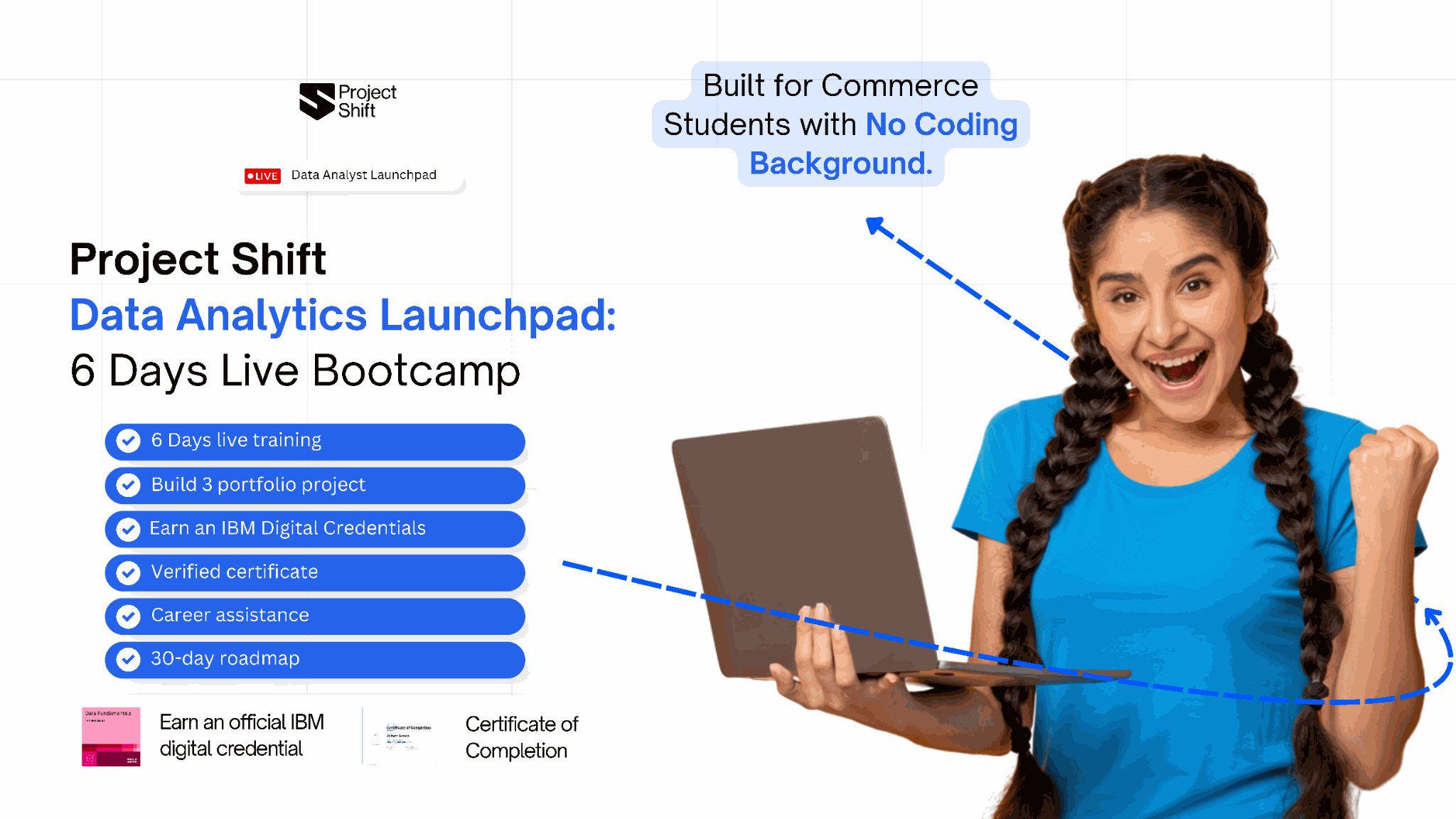 Is Project Shift Good for Commerce Students with No Coding Background? (2026)